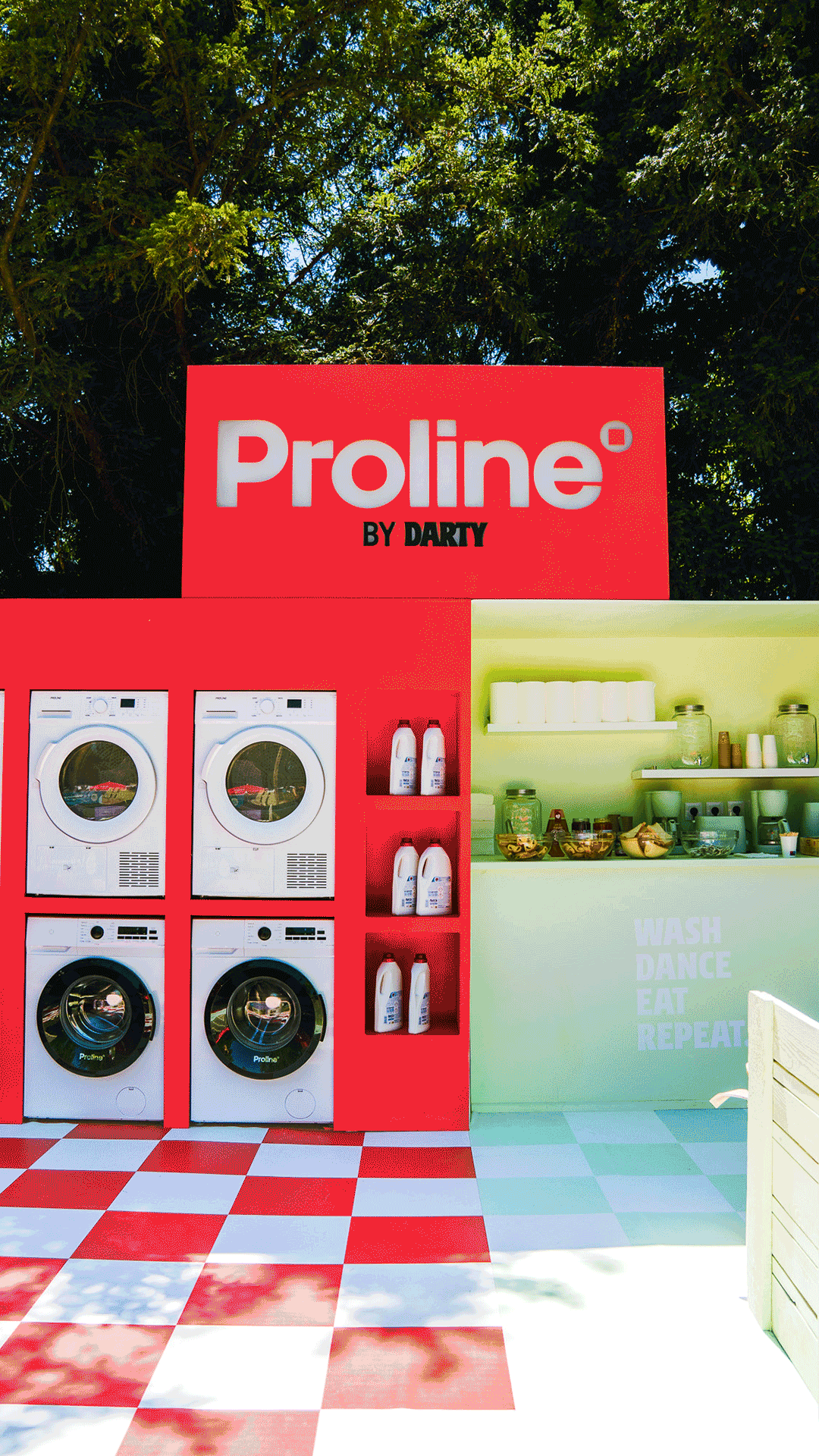 La laverie Proline animée
